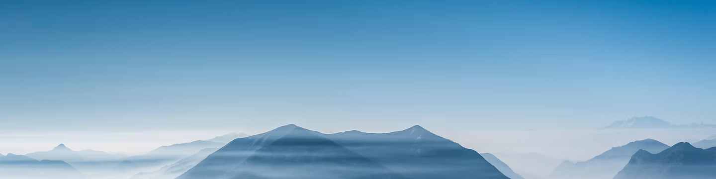 Mountains in Clouds
