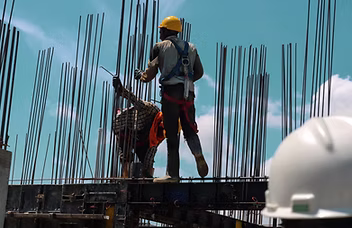Construction Workers at the Site  